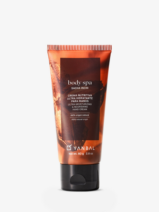 Body Spa Sacha Inchi Crema Nutritiva Ultra Hidratante Para Manos